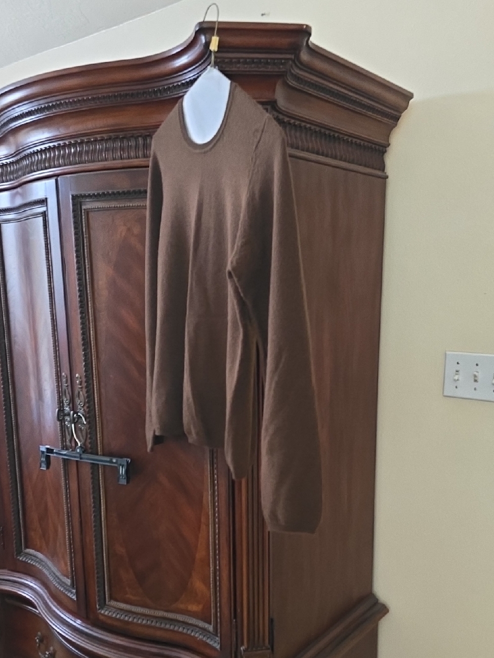 Charter Club Brown Crewneck Sweater